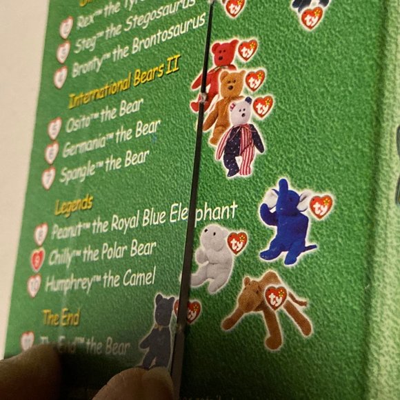 McDonald's Ty Beanie Babies "Legends" Chilly, Humphrey & Peanut - New Unopen - Picture 12 of 13